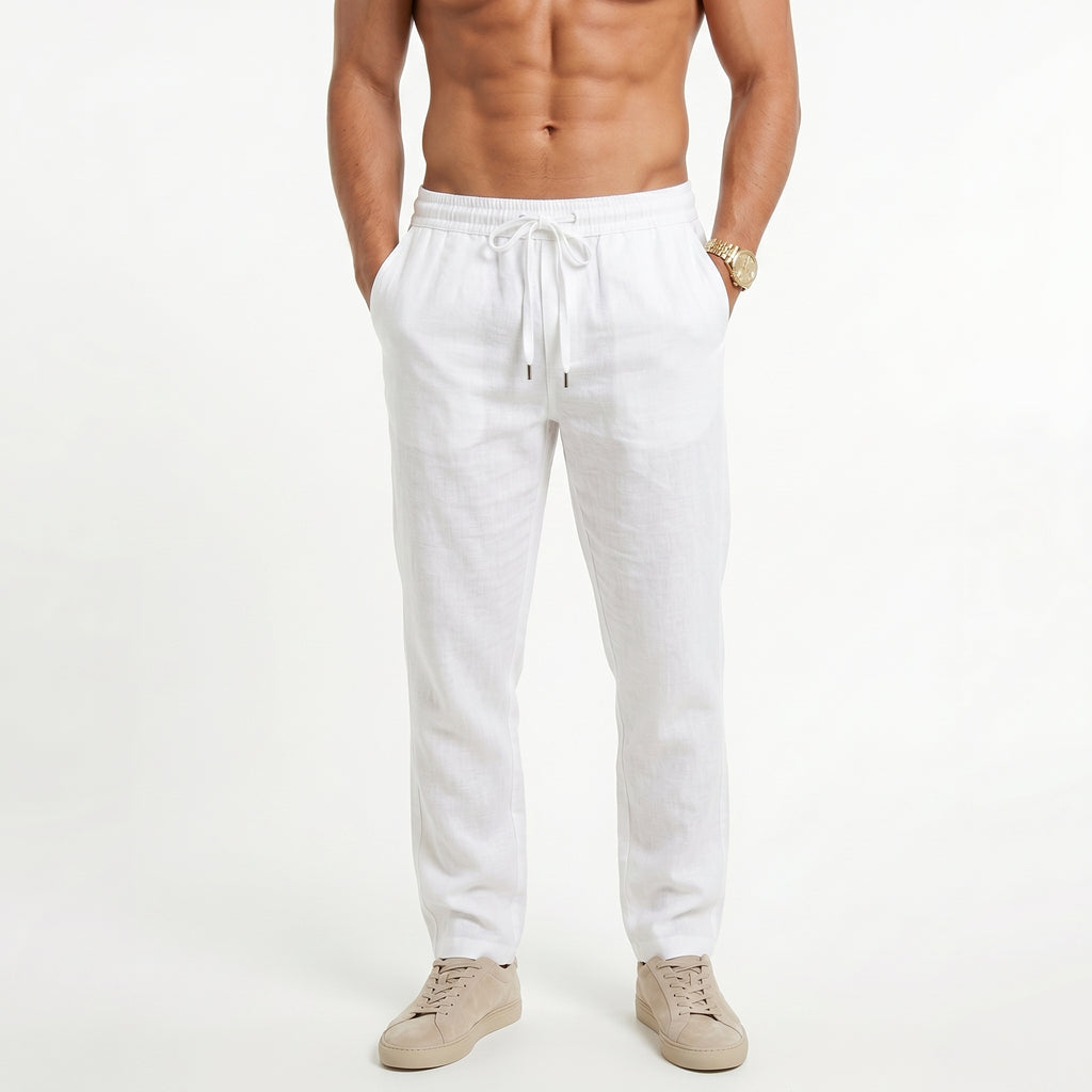 Pantalones de Lino transpirables
