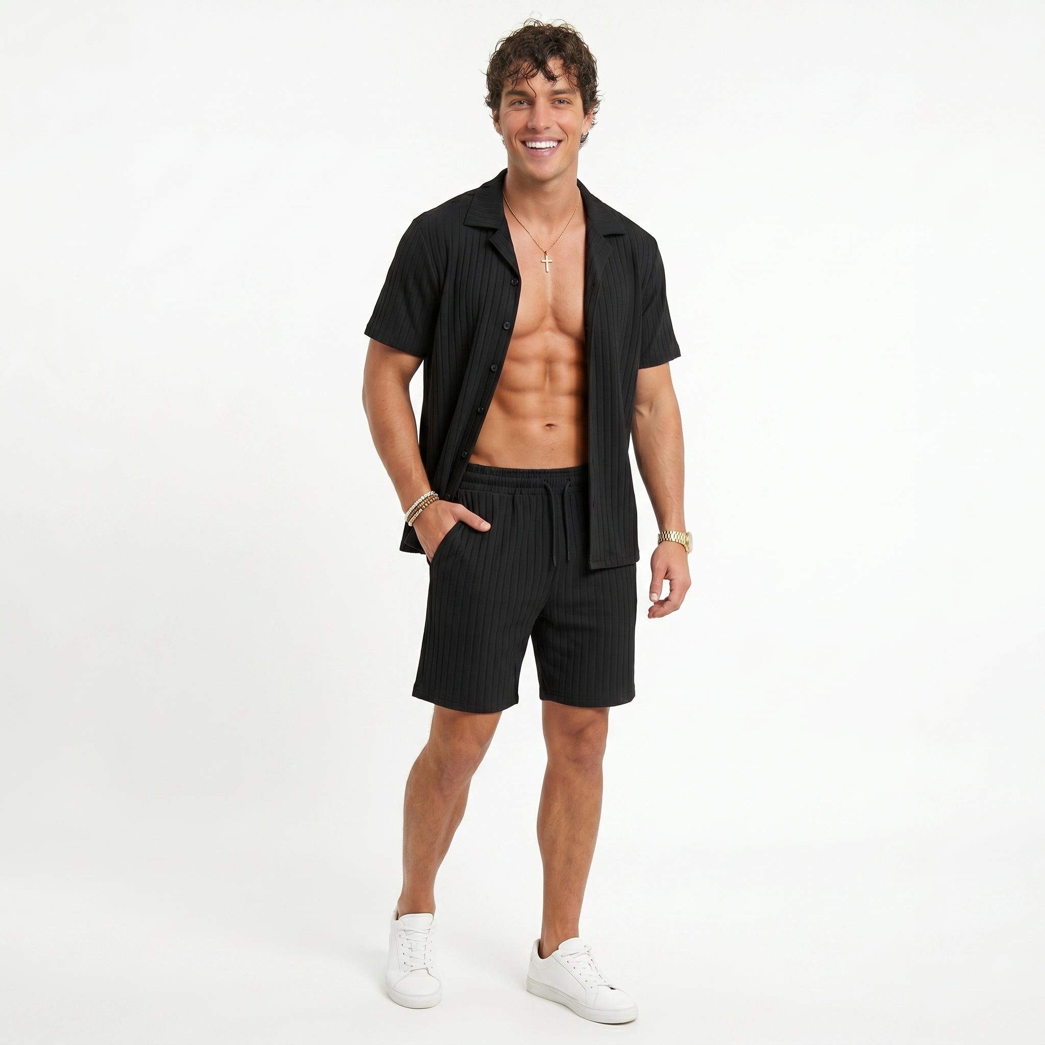 Conjunto casual Down Shirt + Shorts