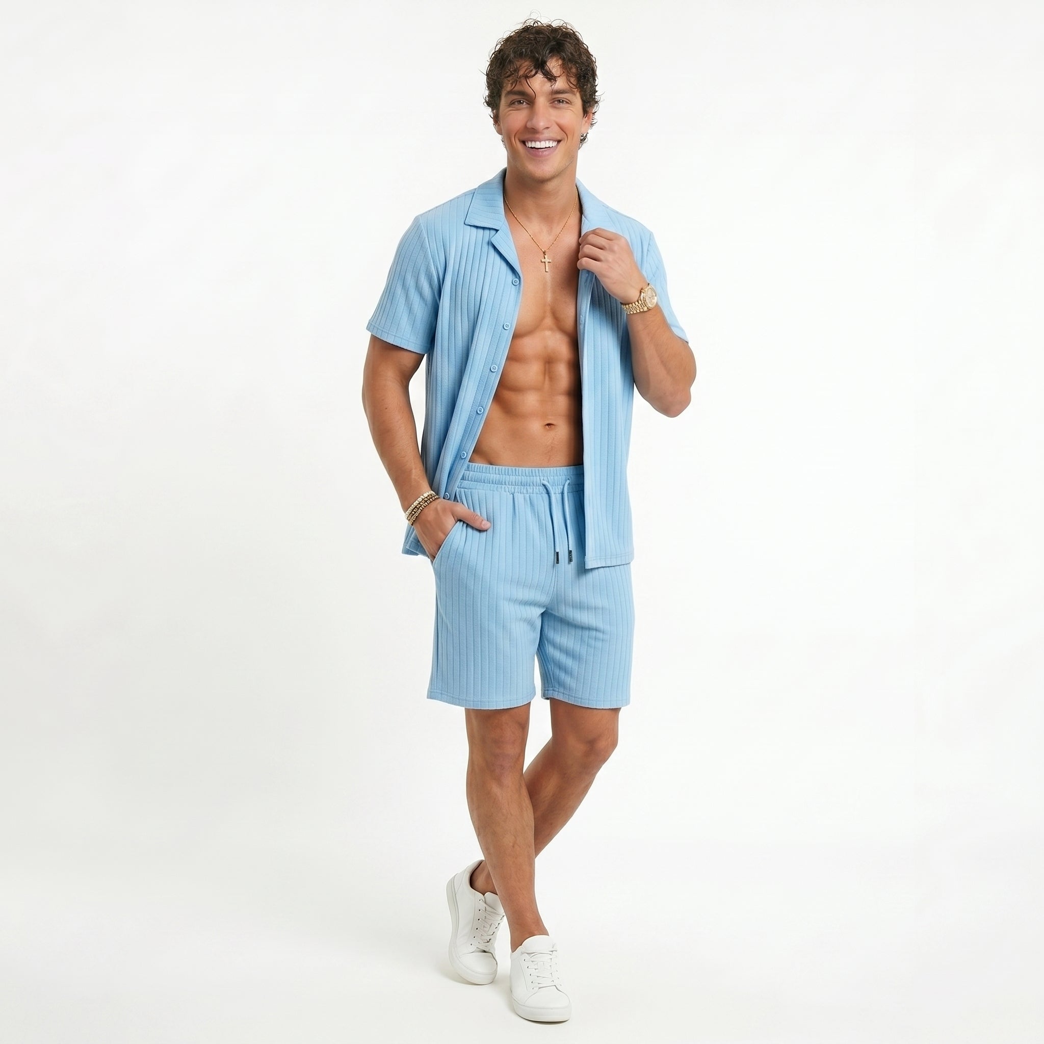 Conjunto casual Down Shirt + Shorts